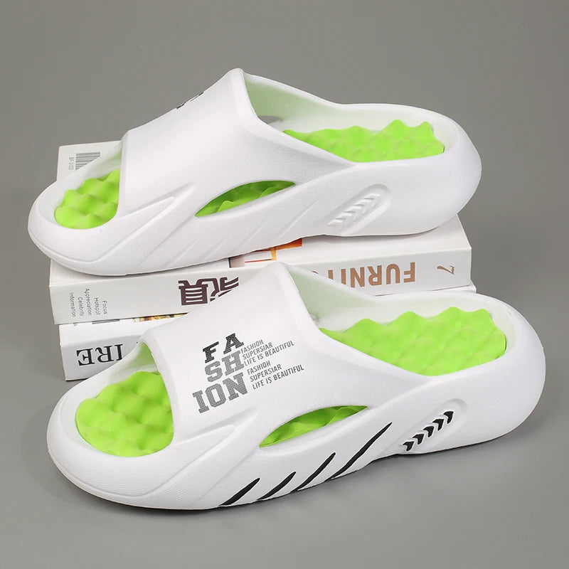 Chanclas de verano, pies aliviados