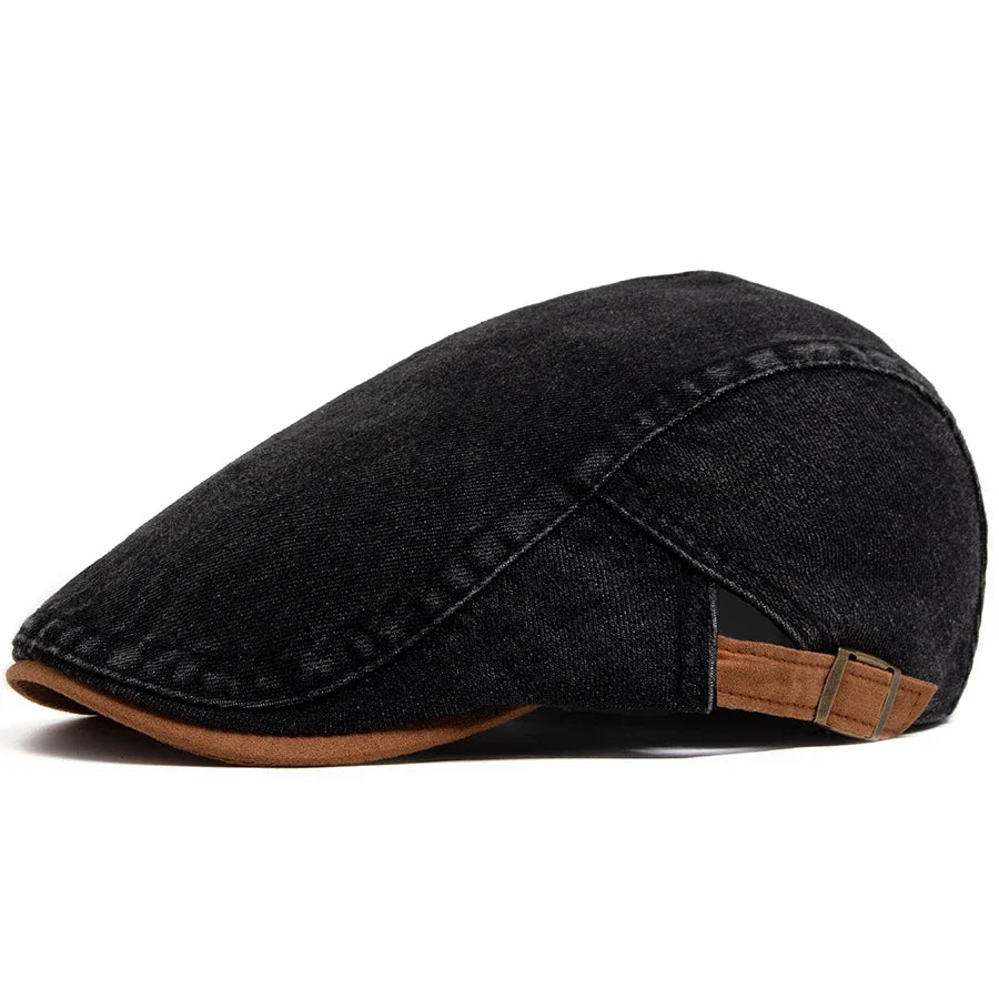 Gorra plana vaquera premium