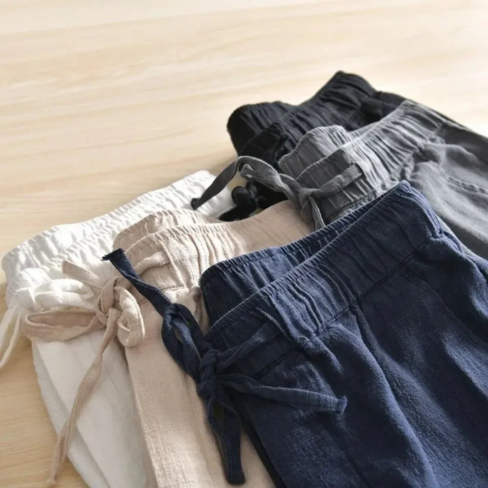 Pantalon de Lino hombre