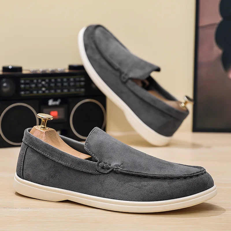 Zapatos casuales de gamuza