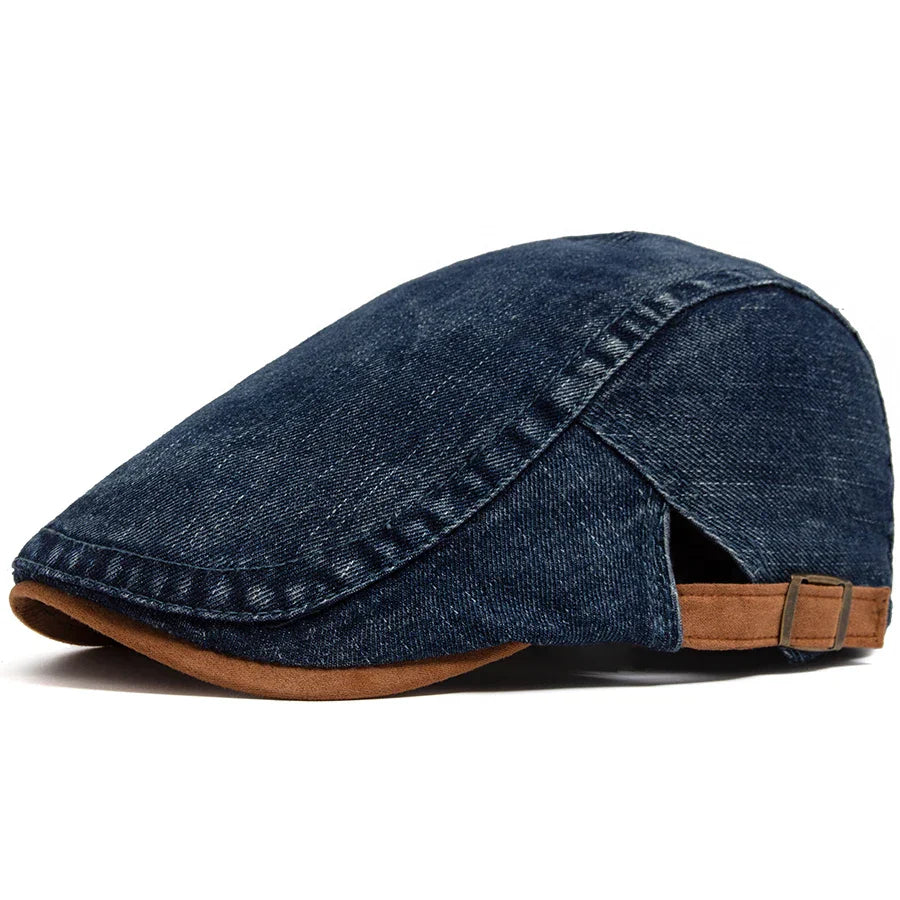 Gorra plana vaquera premium