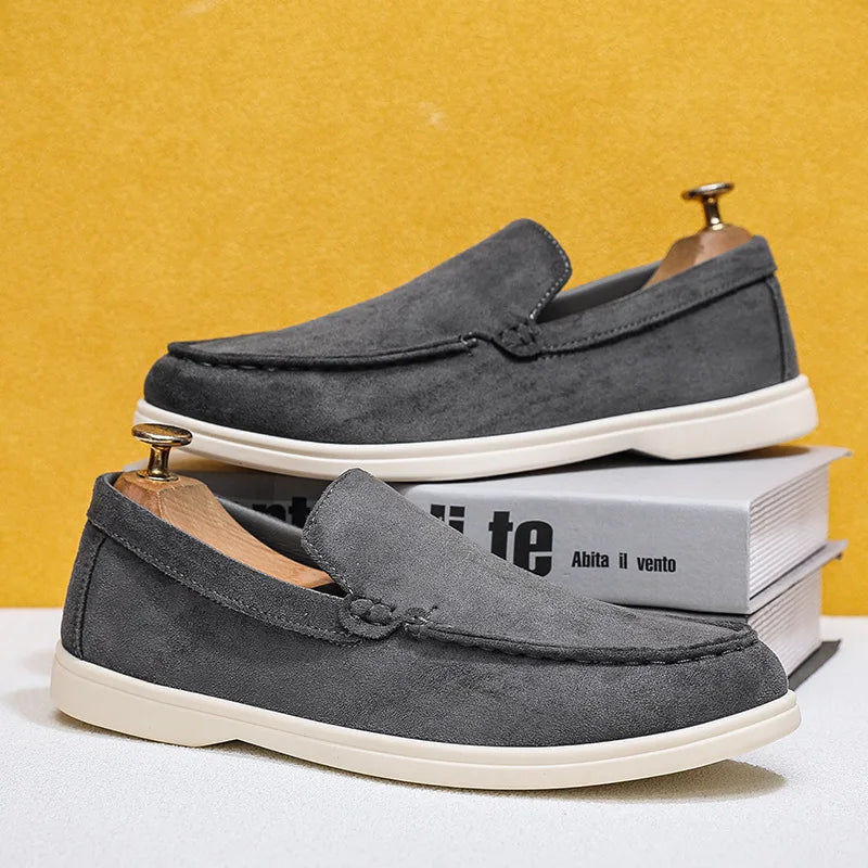 Zapatos casuales de gamuza