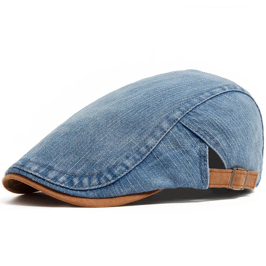 Gorra plana vaquera premium