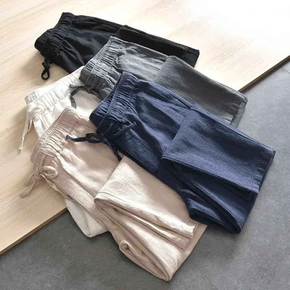 Pantalon de Lino hombre