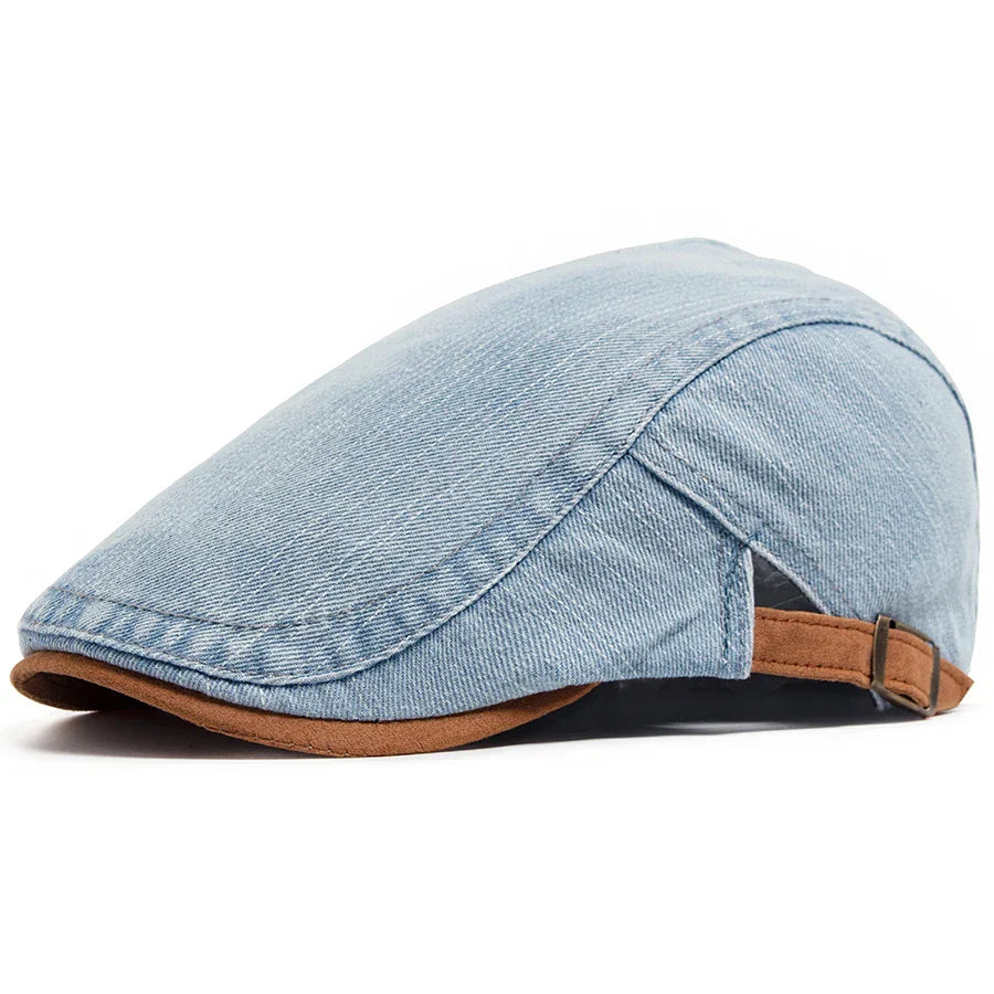 Gorra plana vaquera premium