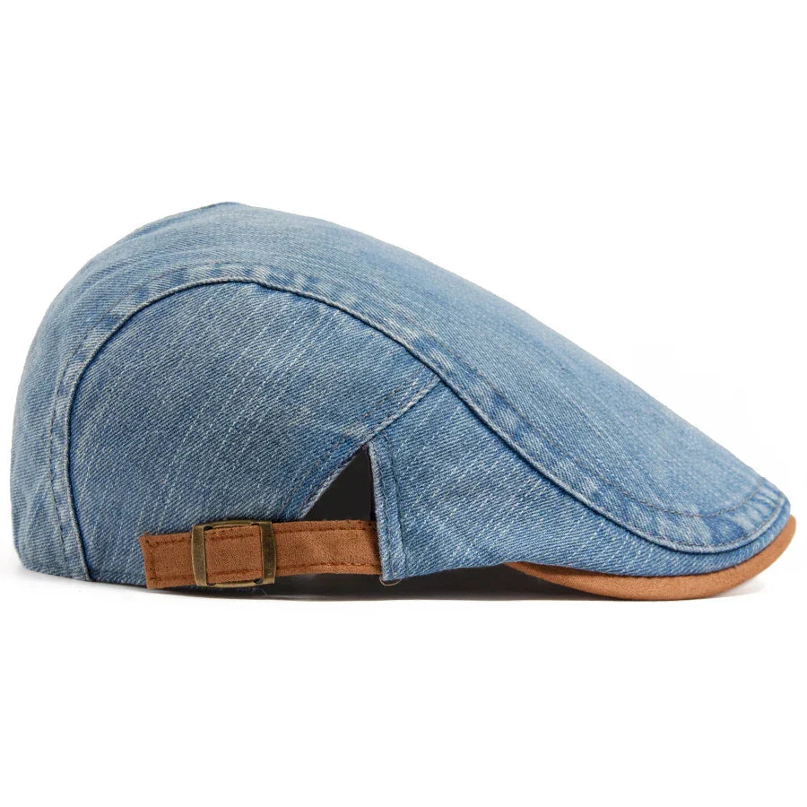 Gorra plana vaquera premium